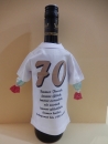 Flaschen T-Shirt zum “70. Geburtstag”